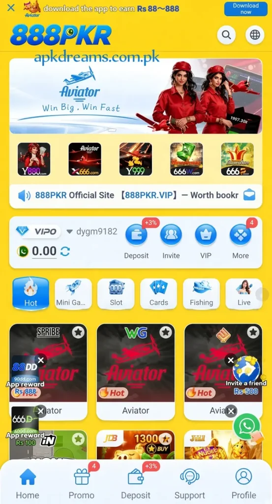 888pkr game