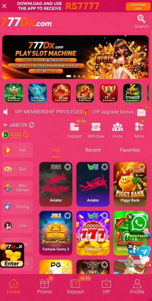 777dx game